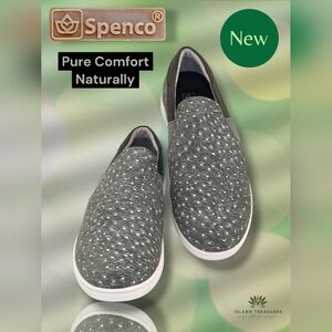 NWT Spenco Santa Cruz Ostrich Slip-On Shoe Sz US 8.5D | EU 39D  Comfort Footbed